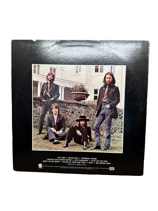 Vintage 70s The Beatles Hey Jude Gold Record Vinyl t