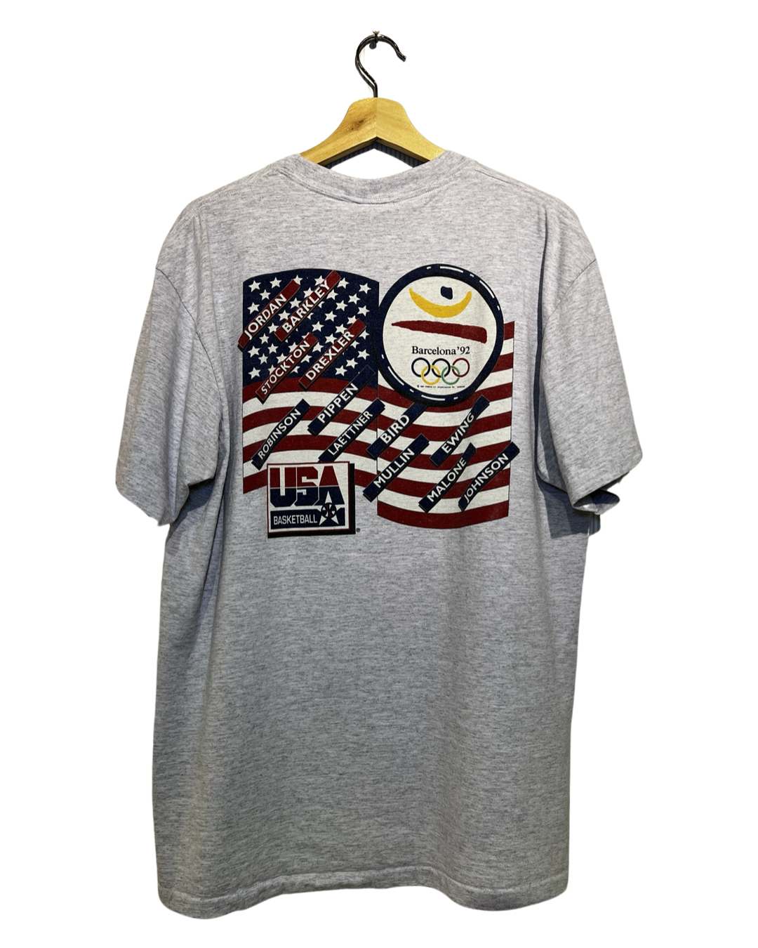 Vintage 1992 USA Olympics Barcelona Dream Team Tee