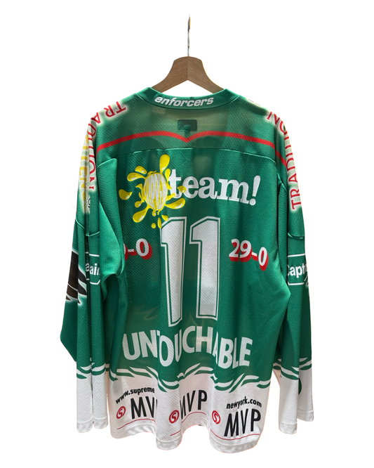 2022 Supreme Eagle Hockey Green Jersey