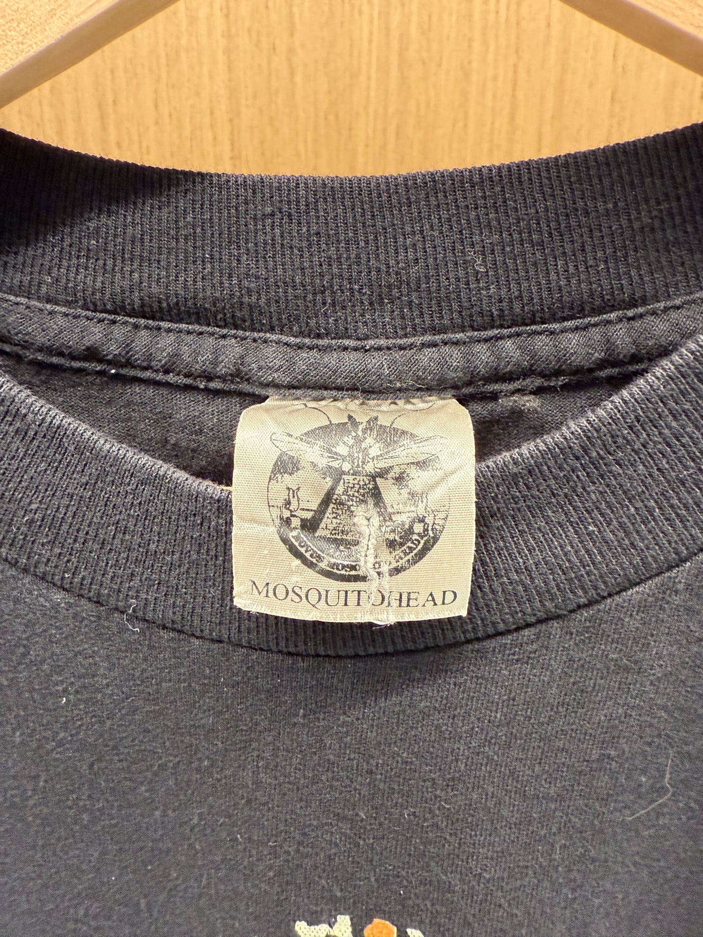 Vintage 1997 Bettie Page Mosquito Head Tee