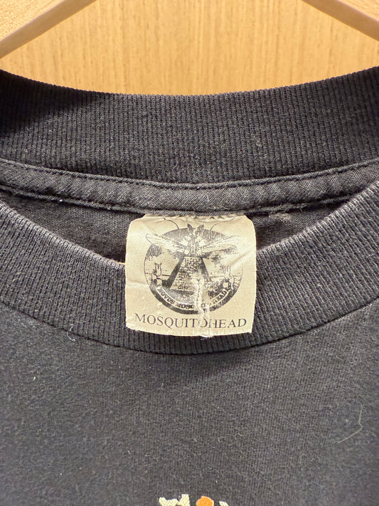 Vintage 1997 Bettie Page Mosquito Head Tee