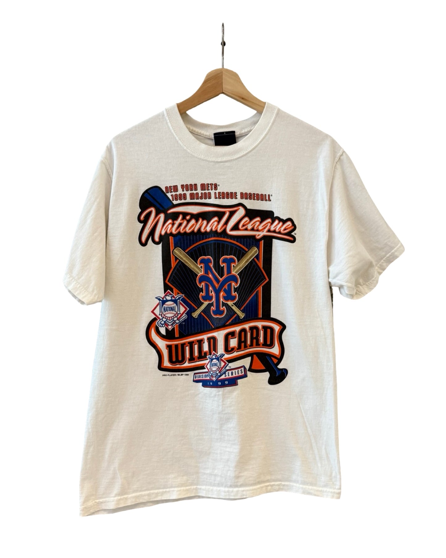 Vintage 1999 New York Mets League Tee