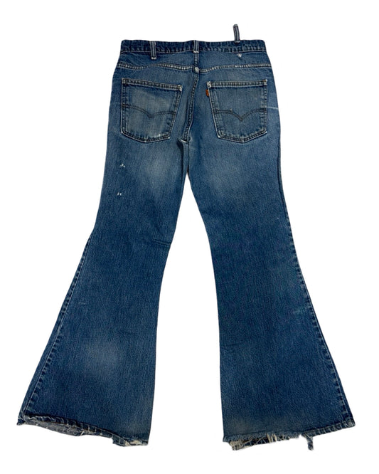 70s Levi's Orange Tab Flared Denim Jeans size 30