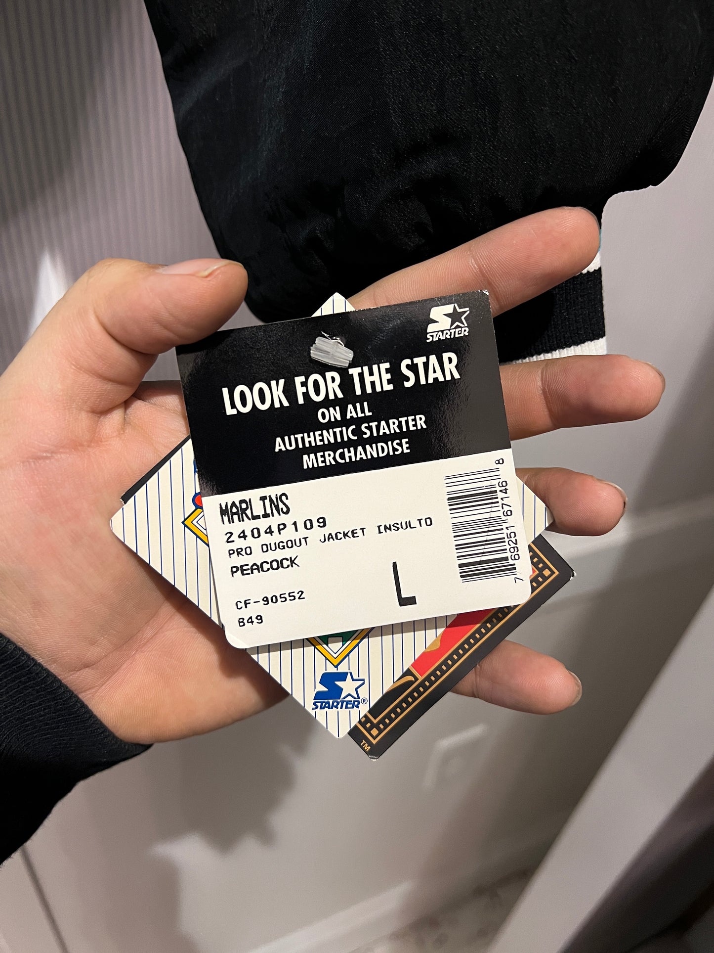 Vintage 90s DS Florida Marlins Starter Jacket