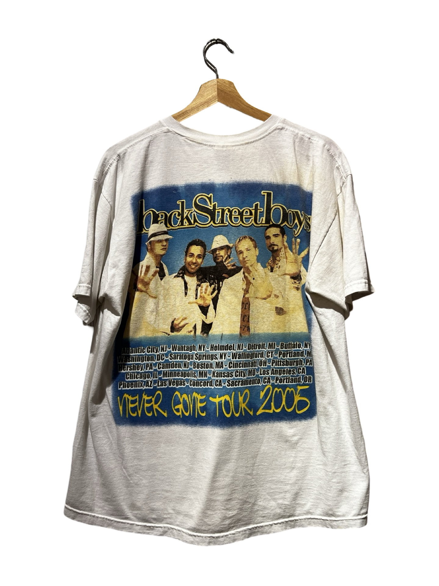 Vintage 2005 Backstreet Boys Tour Tee