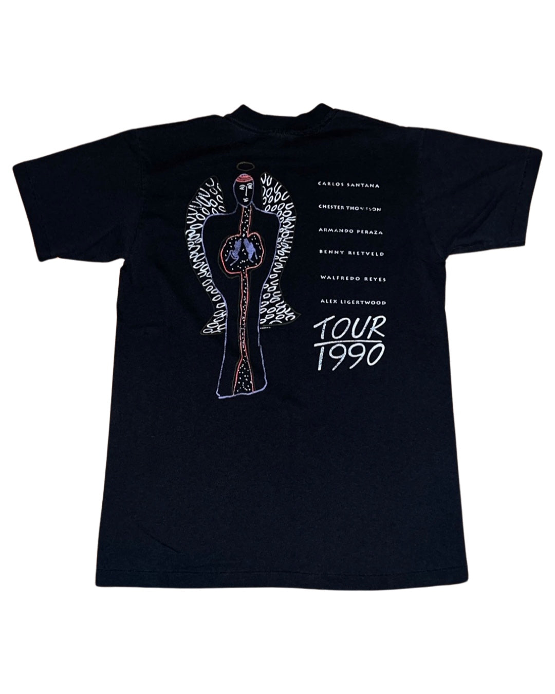 Vintage 1990 Carlos Santana Tour Tee