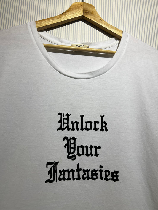 Archive Celine Unlock Your Fantasies Tee