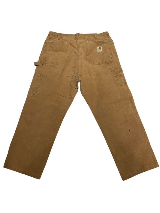 90s Carhartt Tan Double Knee Pants size 42
