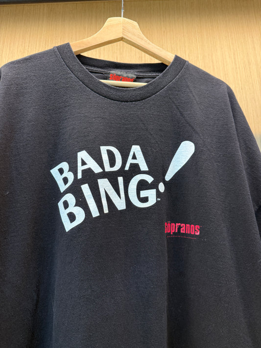 Vintage 2000 The Sopranos Bada Bing Promo Tee