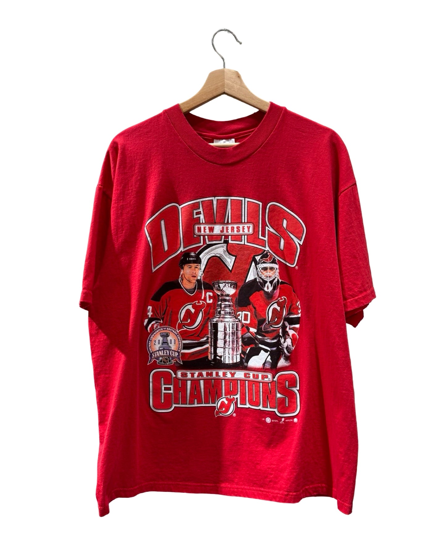 Vintage DS 2000 New Jersey Devils Champions Players Tee