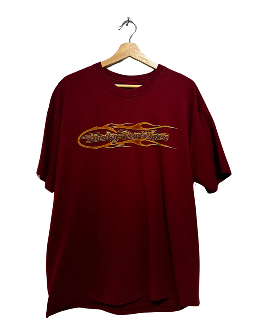 Vintage Harley Davidson Warrs London England Tee