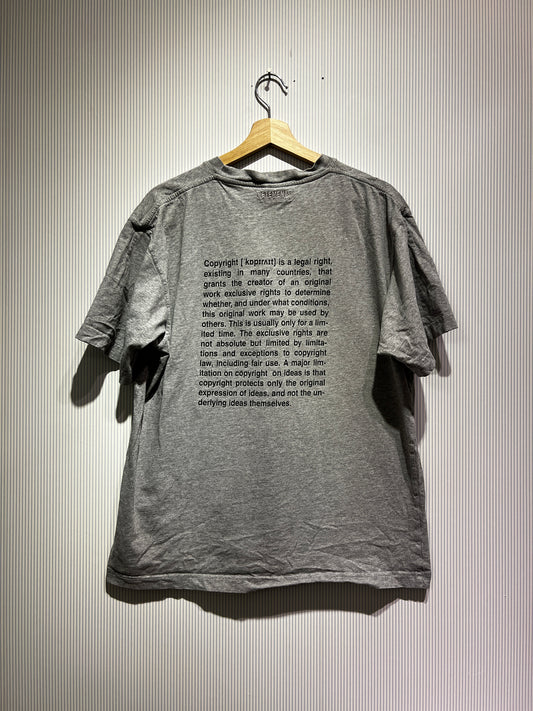 Archive FW/20 Vetements Copyright Tee