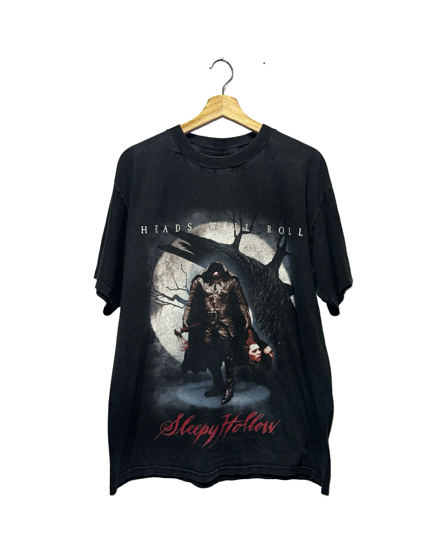 Vintage 1999 Sleepy Hollow Movie Promo Tee