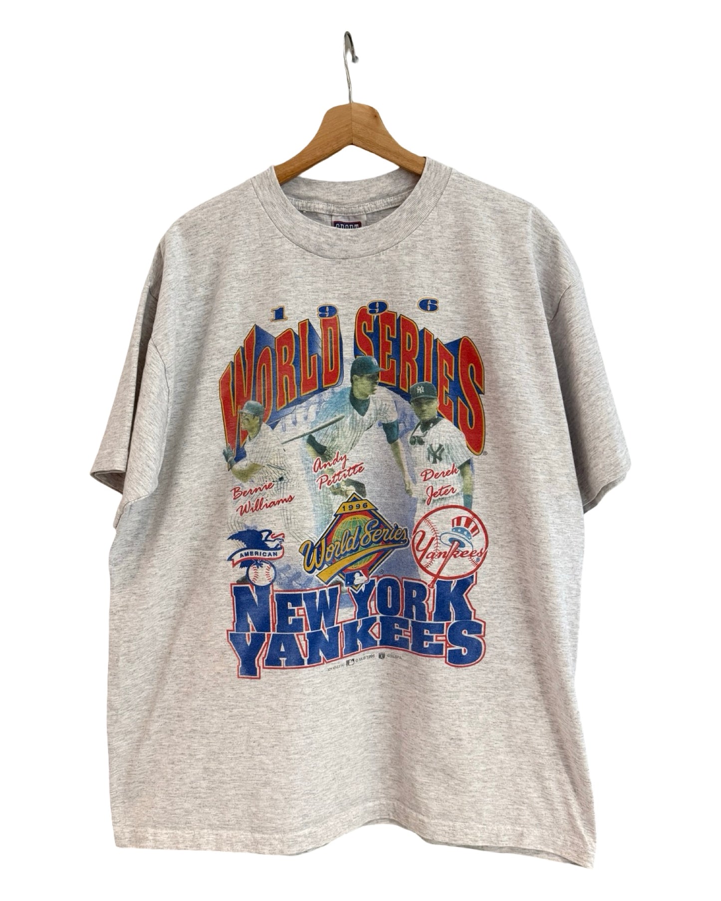 Vintage 1996 New York Yankees World Champs Players Tee
