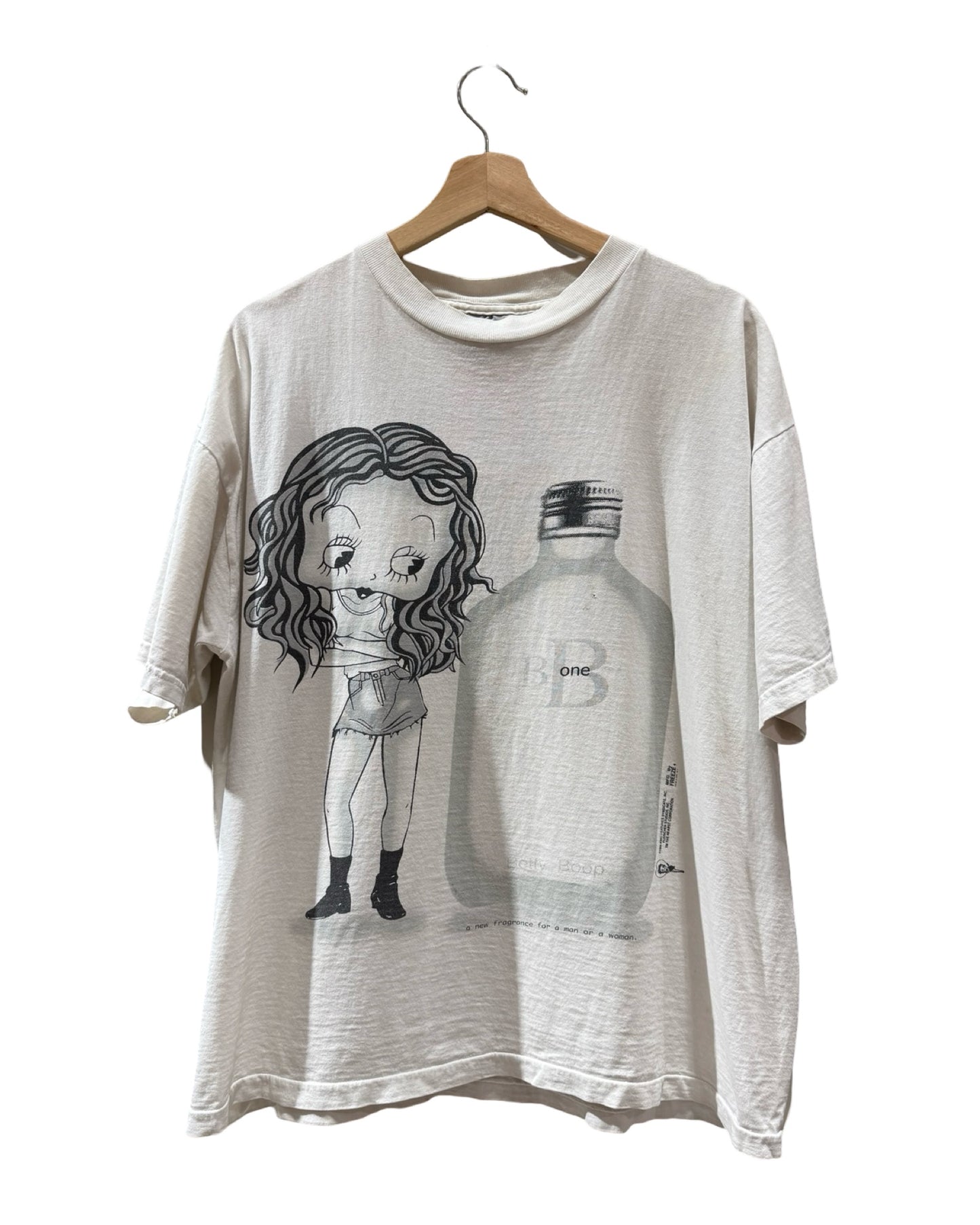 Vintage 1994 Betty Boop Calvin Klein Perfume Tee