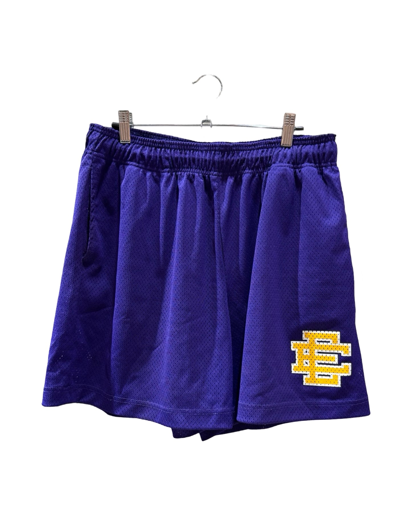 Vintage Eric Emanuel Purple Yellow Shorts