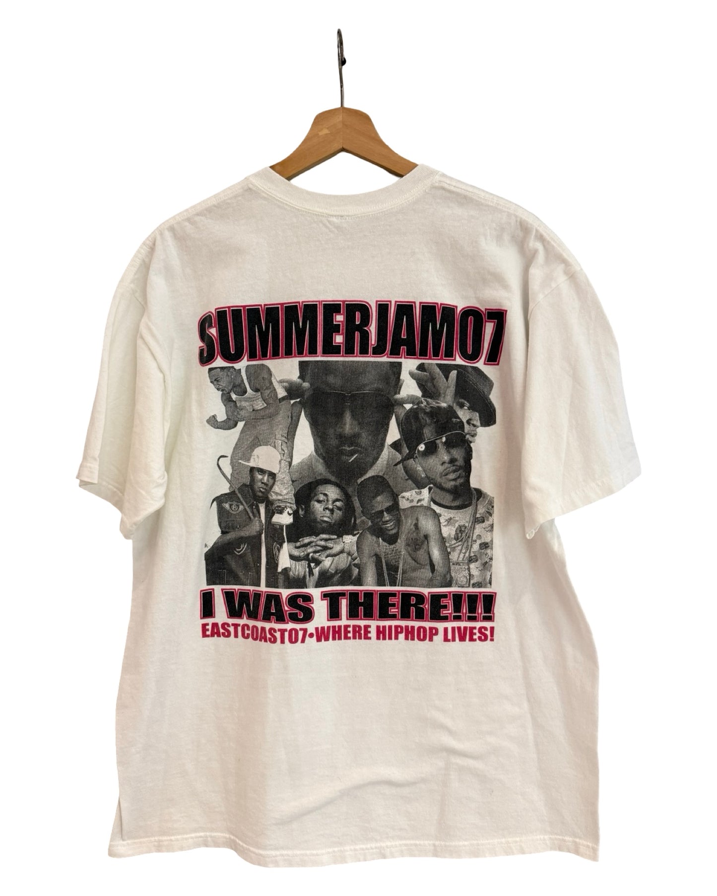 Vintage 2007 Summer Jam Hot 97 White Promo Tee
