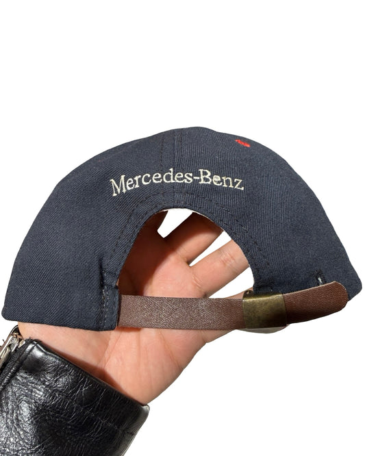 Vintage 90s Mercedes Benz Strap Back Hat