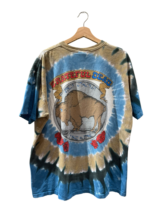 Vintage 2000 Grateful Dead Buffalo Tye Dye Tee