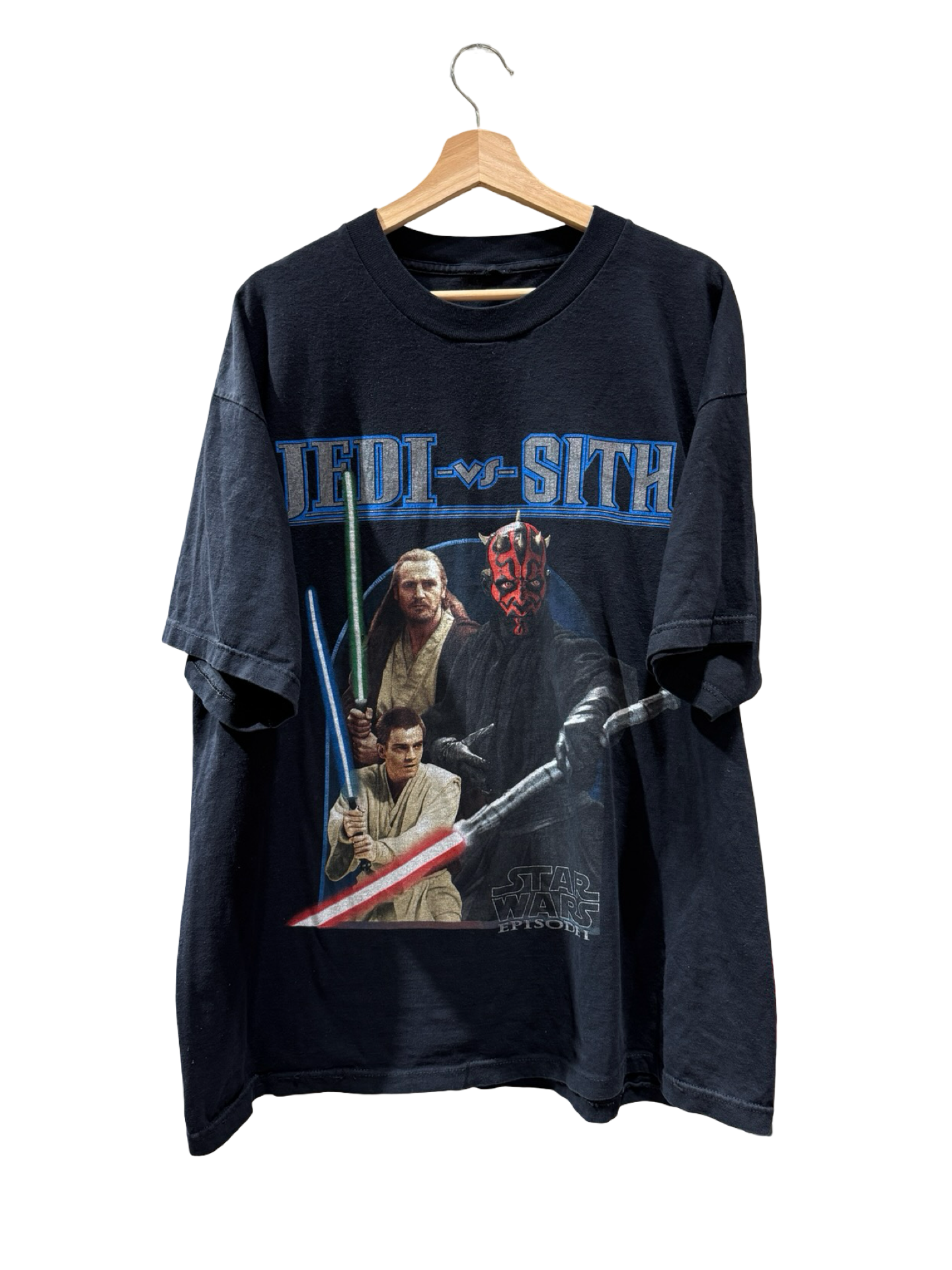 Vintage 1999 Jedi vs Sith Star Wars Promo Tee