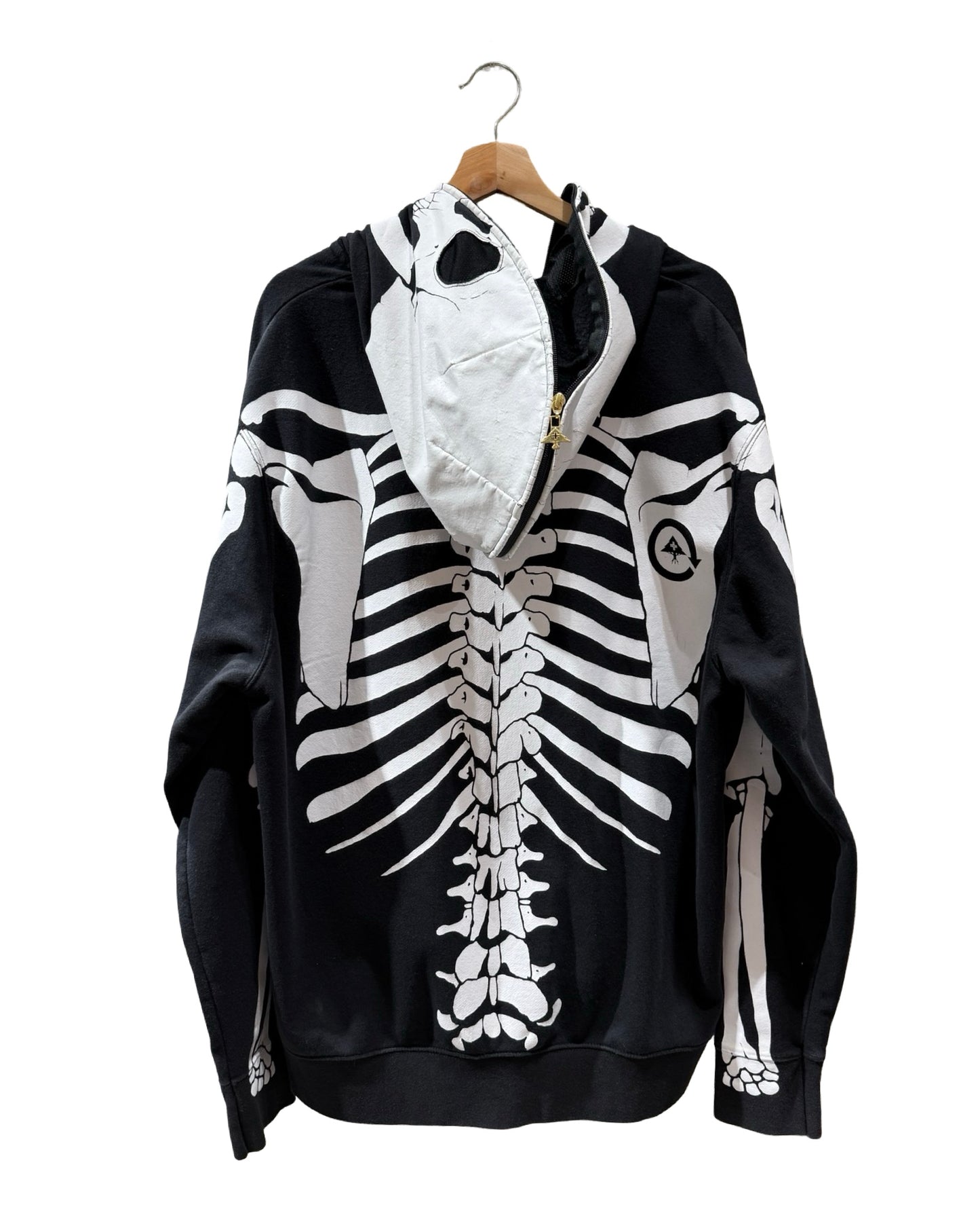 Vintage LRG Dead Serious Skeleton Full Zip Up Hoodie