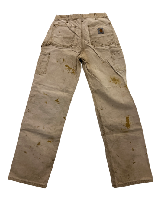 33 x 34 Vintage Distressed 90s Carhartt Double Knee Pants