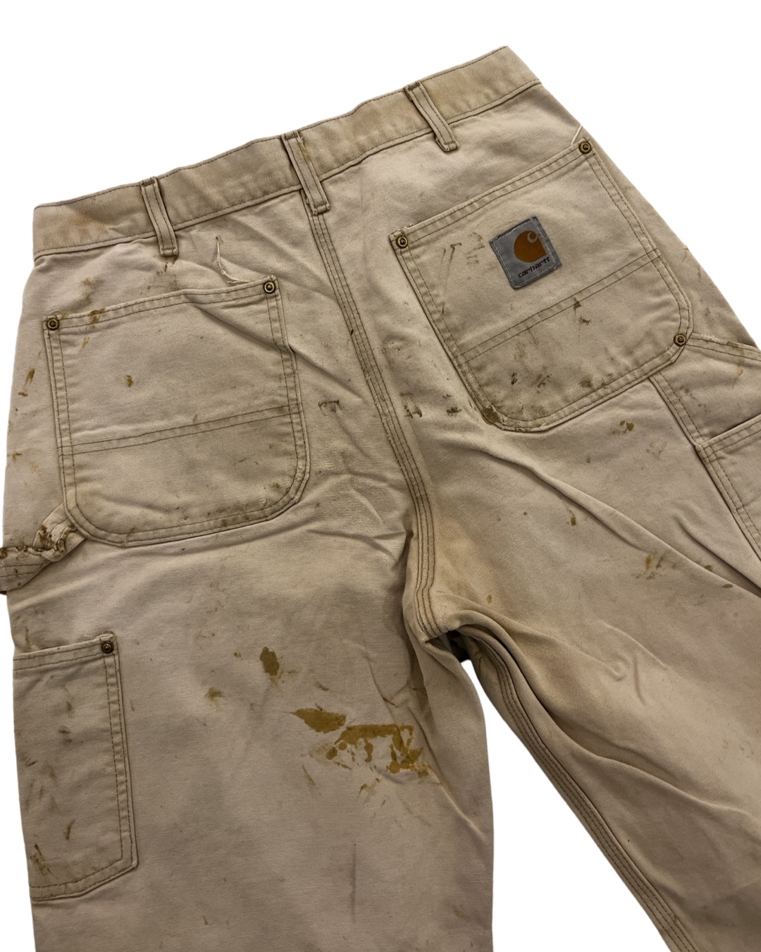 33 x 34 Vintage Distressed 90s Carhartt Double Knee Pants