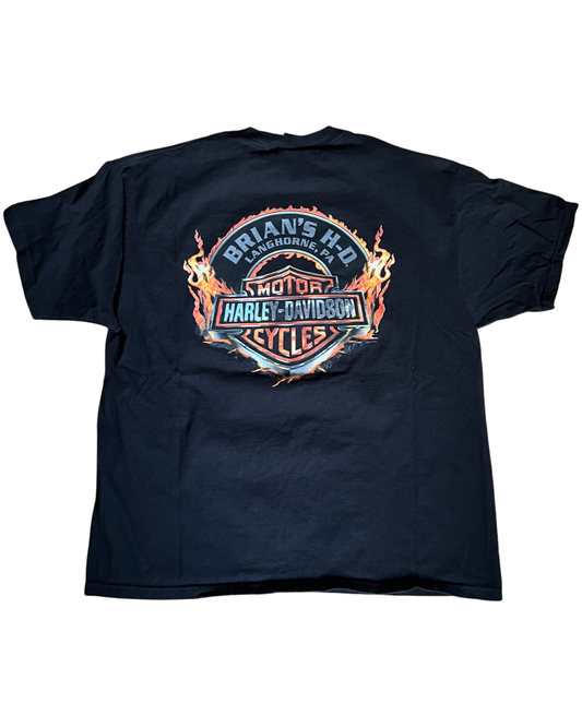 Vintage Harley Davidson Full Service Garage Tee