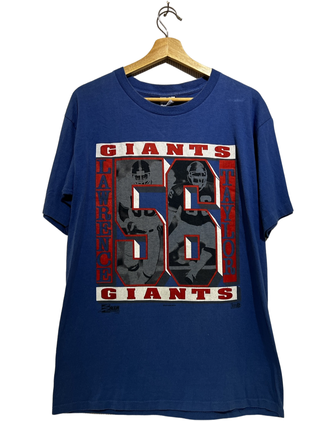 Vintage 1990 Lawrence Taylor New York Giants Salem Tee