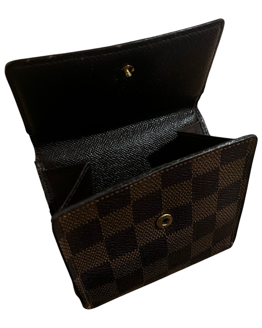 Vintage 90s Louis Vuitton Damier Tri-Fold Wallet