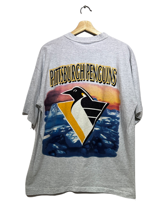 Vintage 90s Pittsburgh Penguins Double Sided Tee