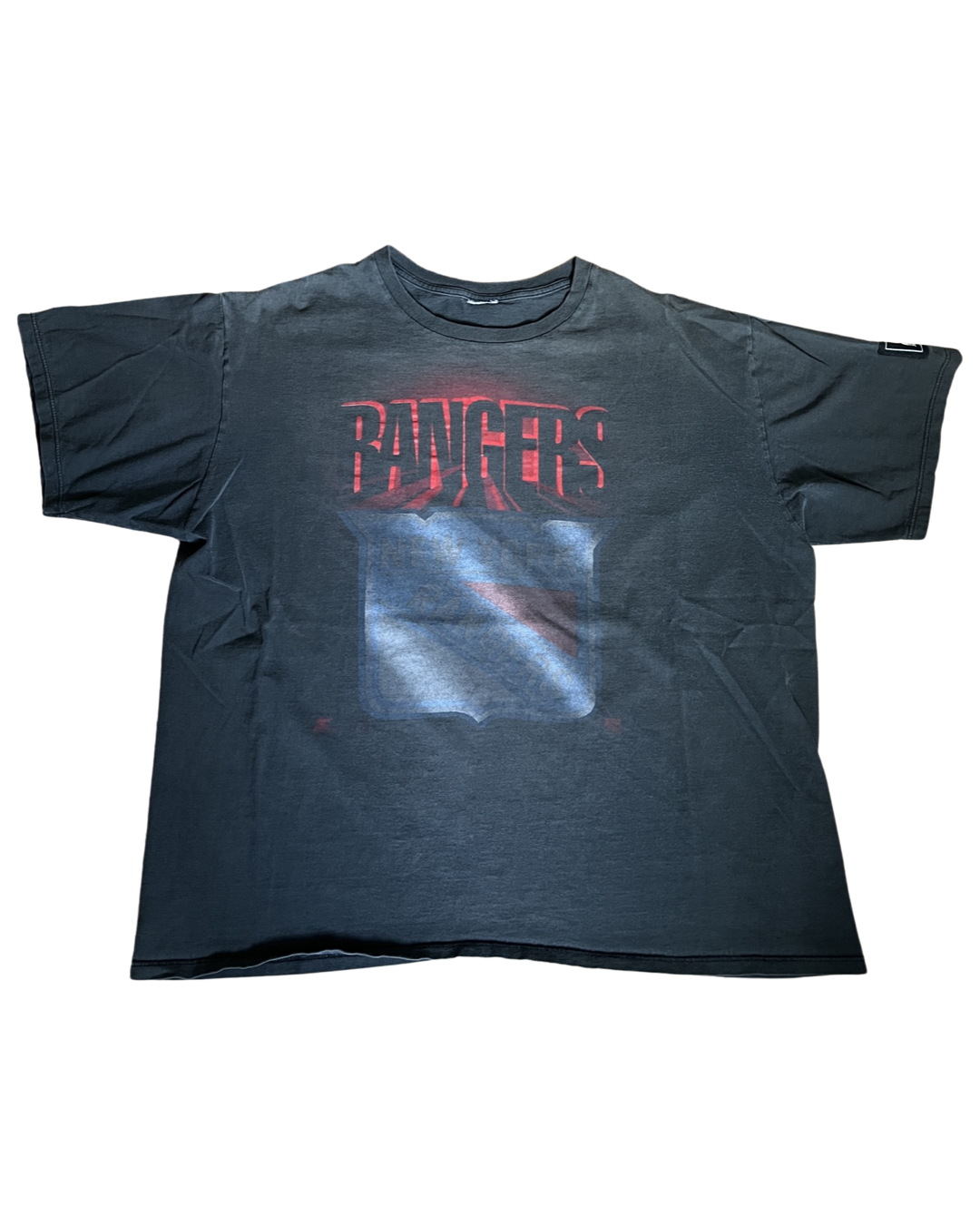 Vintage 90s Smoked NY Rangers Starter Tee