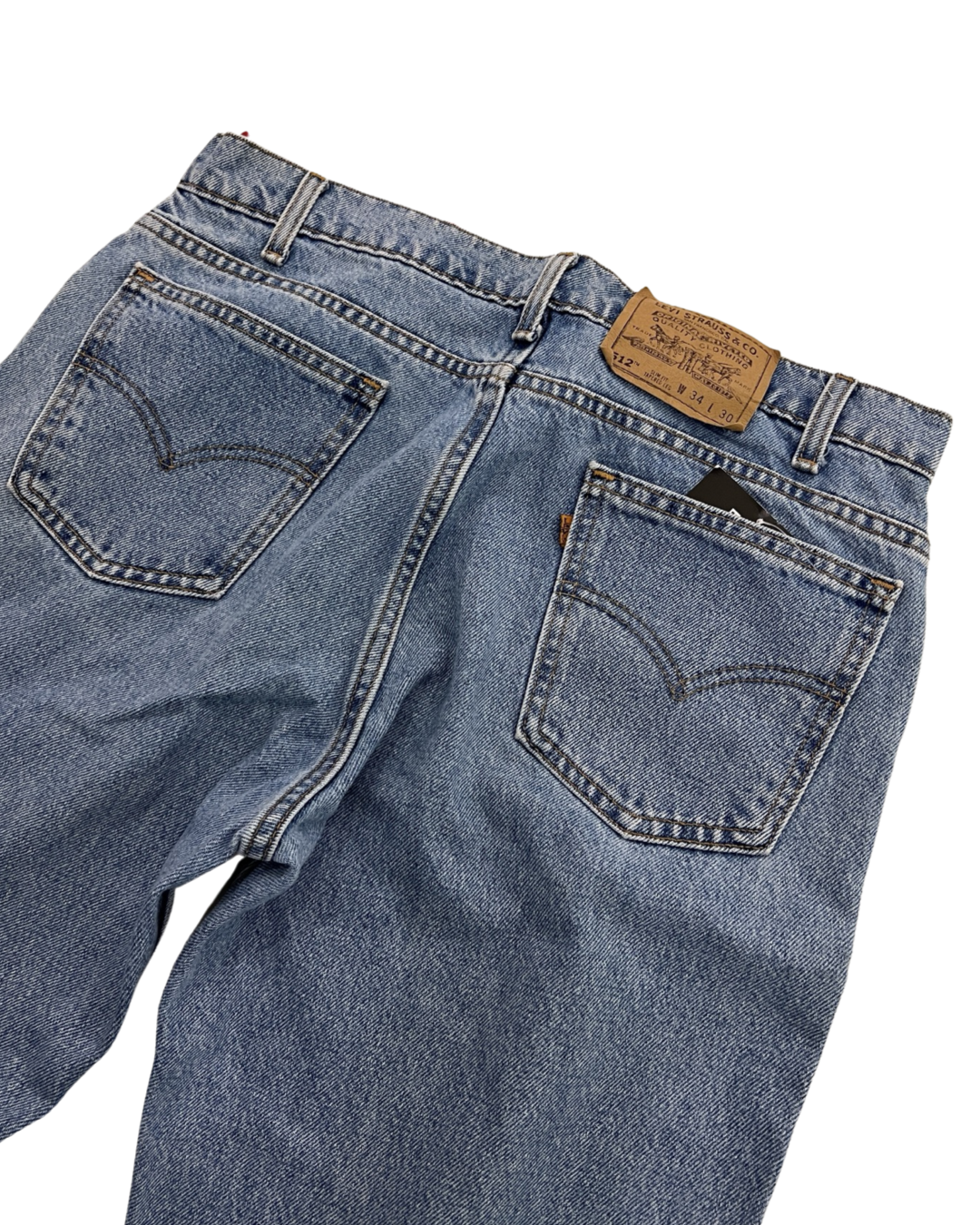 34 x 30 Vintage 90s Orange Tab Levi's Jeans