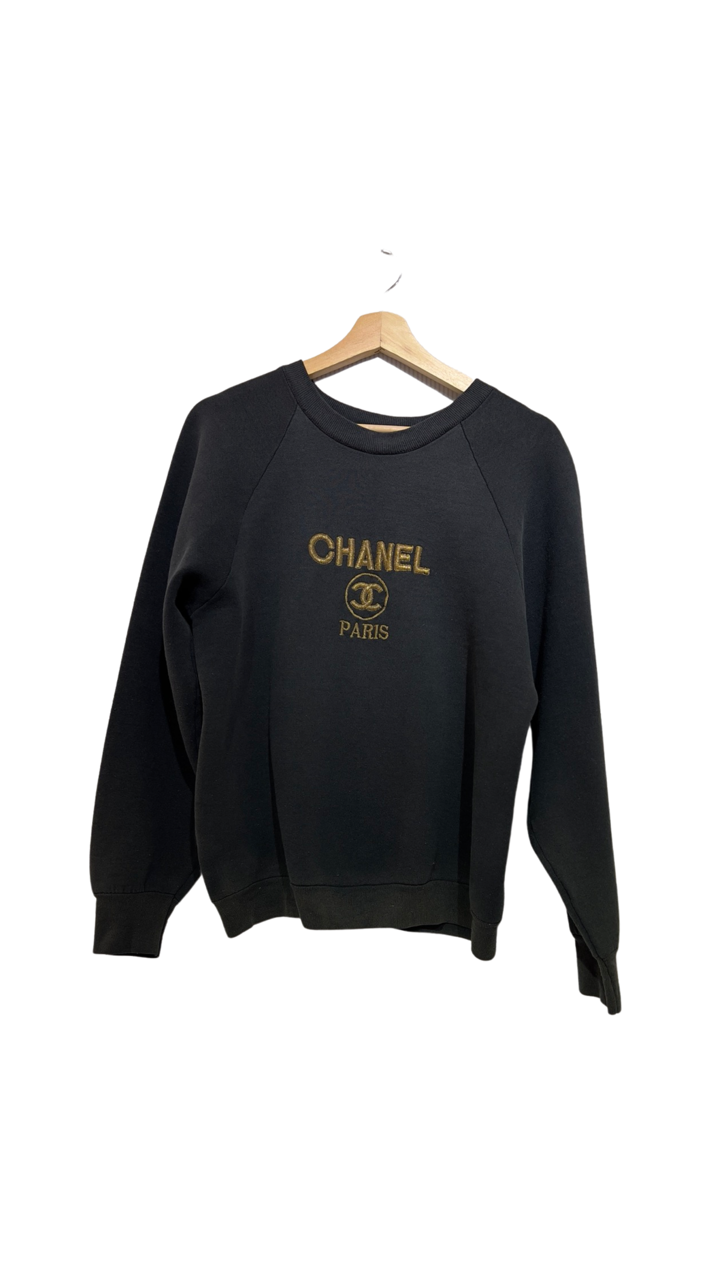 Vintage Rare 90s Bootleg Chanel Paris Crewneck