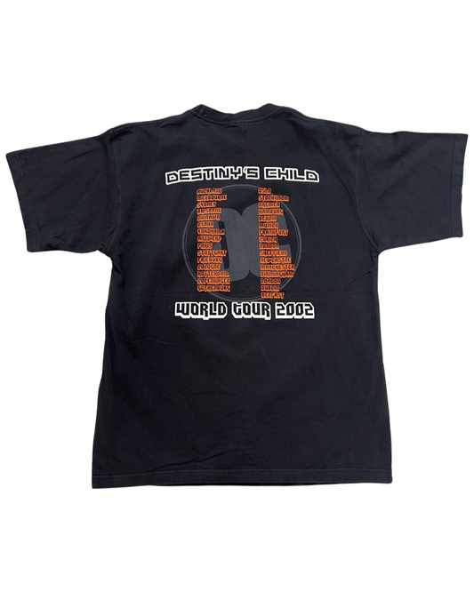 Vintage 2002 Destinys Child European Tour Tee