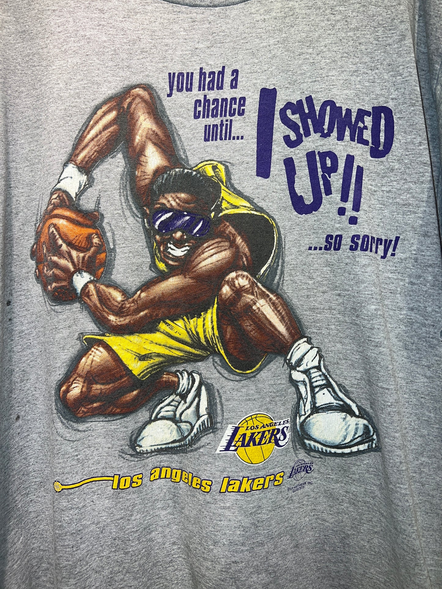 Vintage 90s Los Angeles Lakers Kareem Abdul Jabar Tee