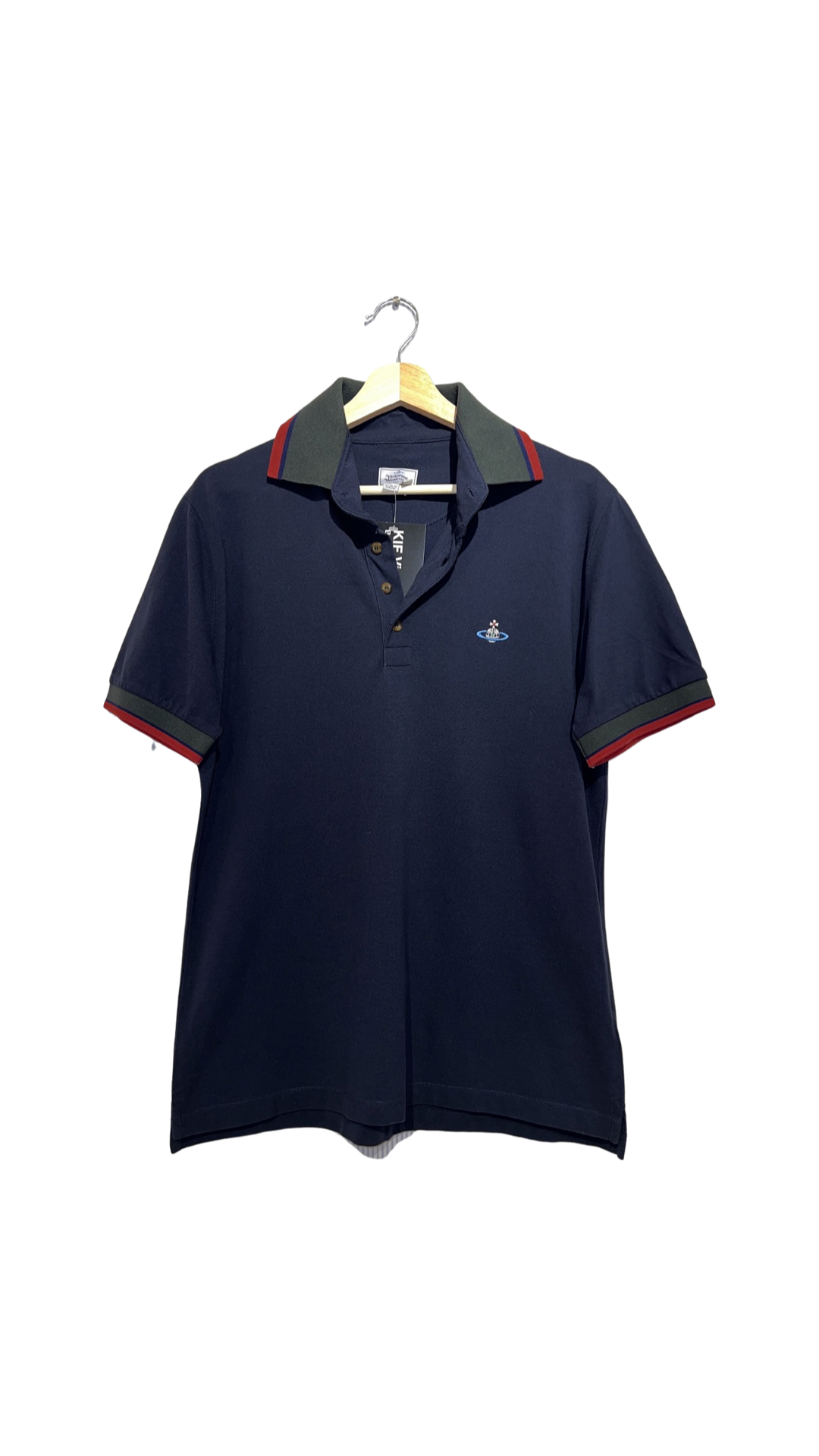 Archive 90s Vivienne Westwood Navy Polo
