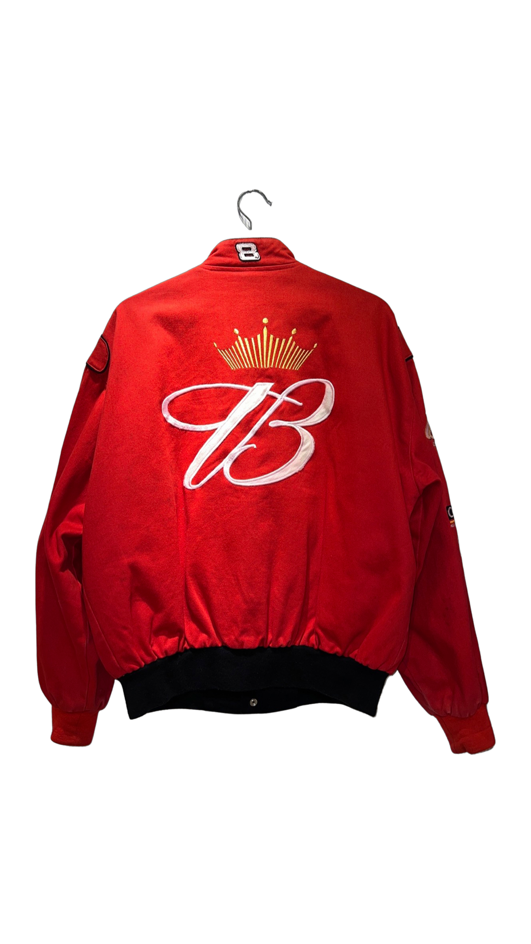 Vintage 90s Jeff Hamilton Budweiser Nascar Jacket