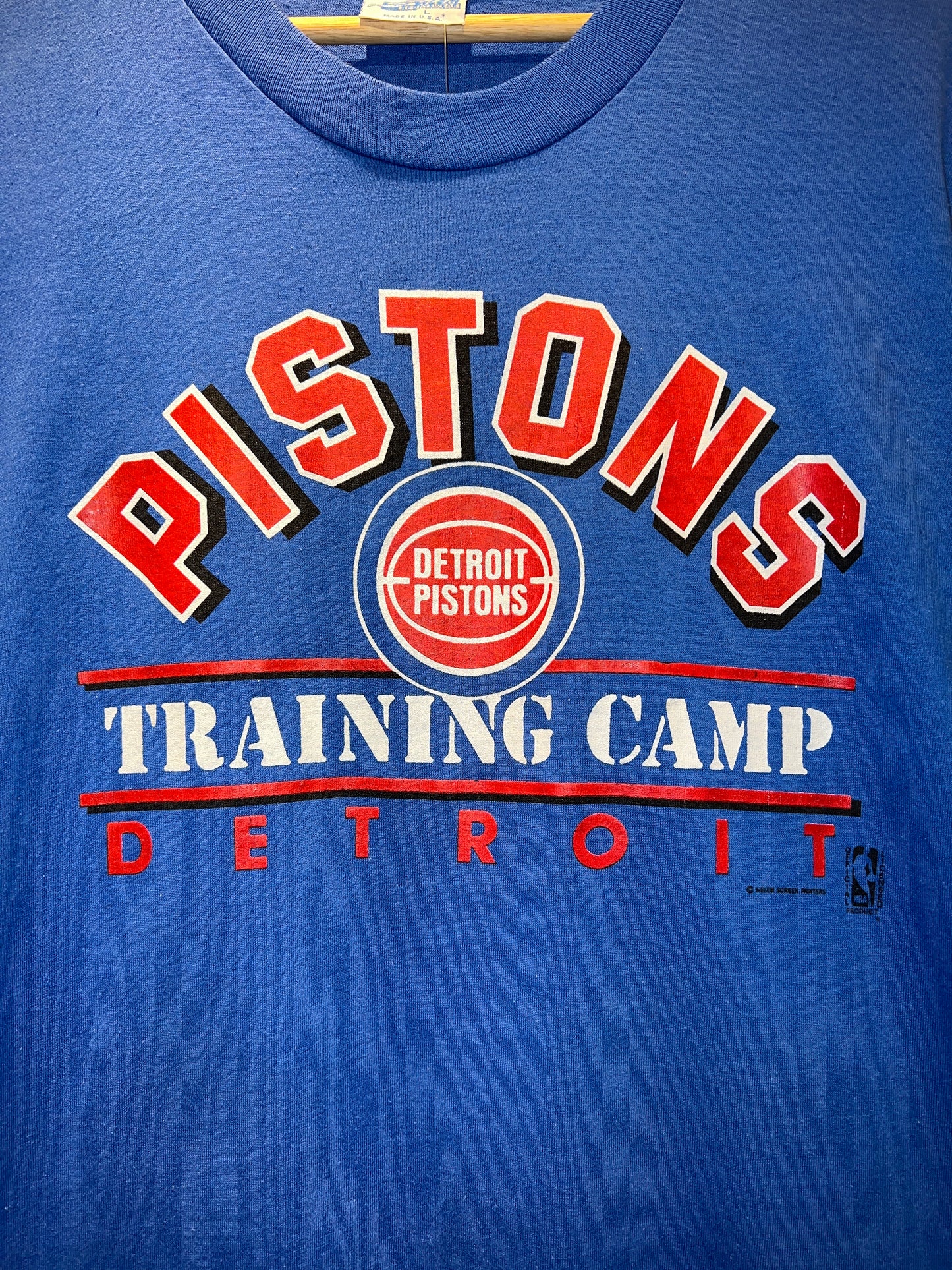 Vintage 90s Detroit Pistons Training Camp Tee