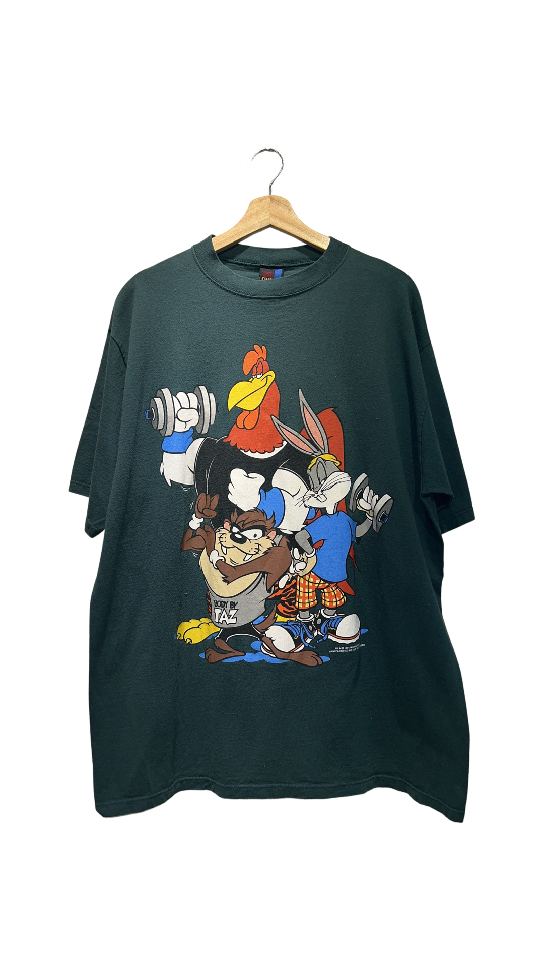 Vintage 1994 Looney Tunes Workout Tee