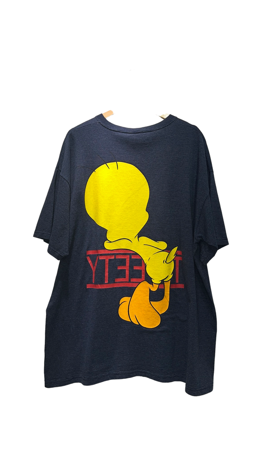 Vintage 90s Tweety Bird Double Sided Tee
