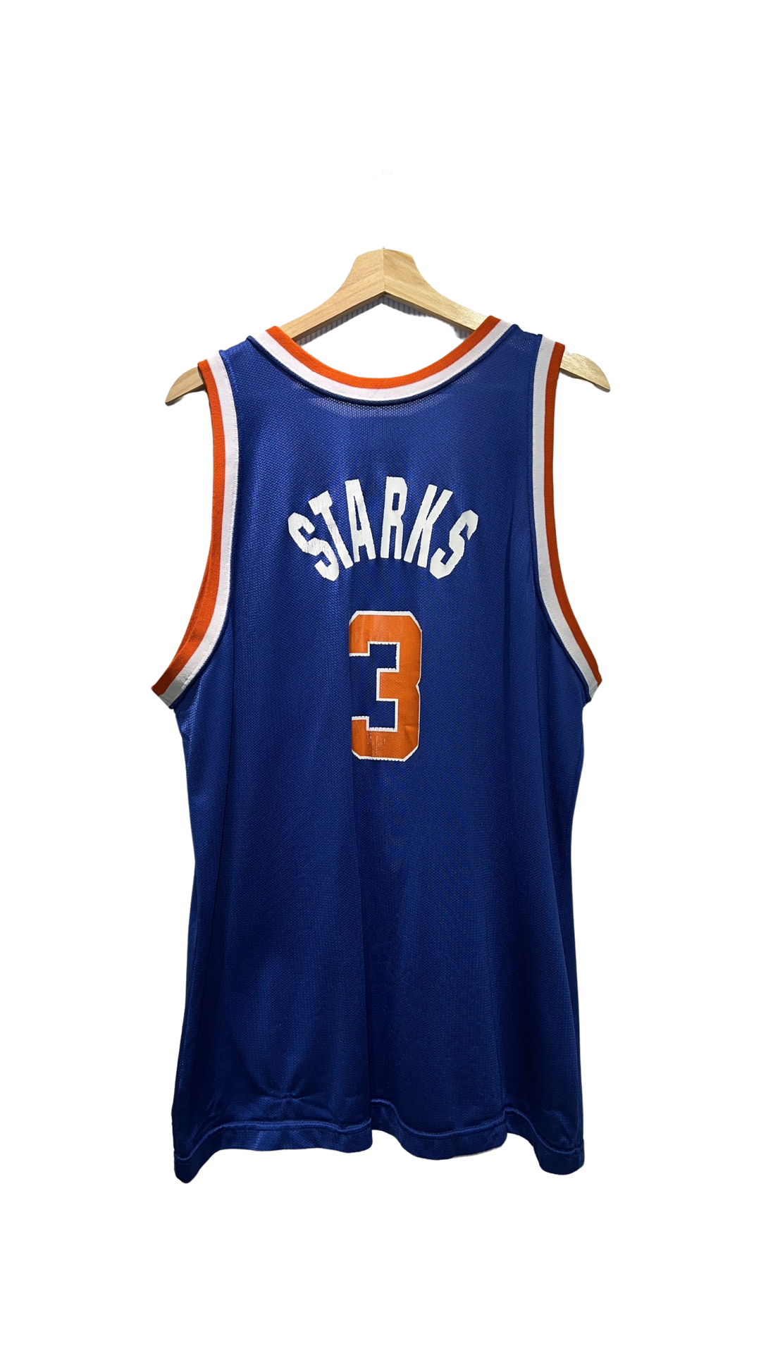 Vintage 90s Knicks John Starks Champion Jersey