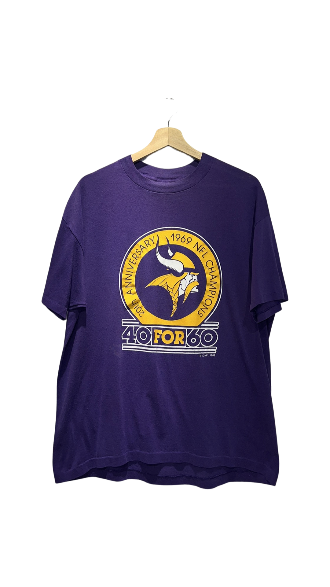 Vintage 1989 Minnesota Vikings Tee