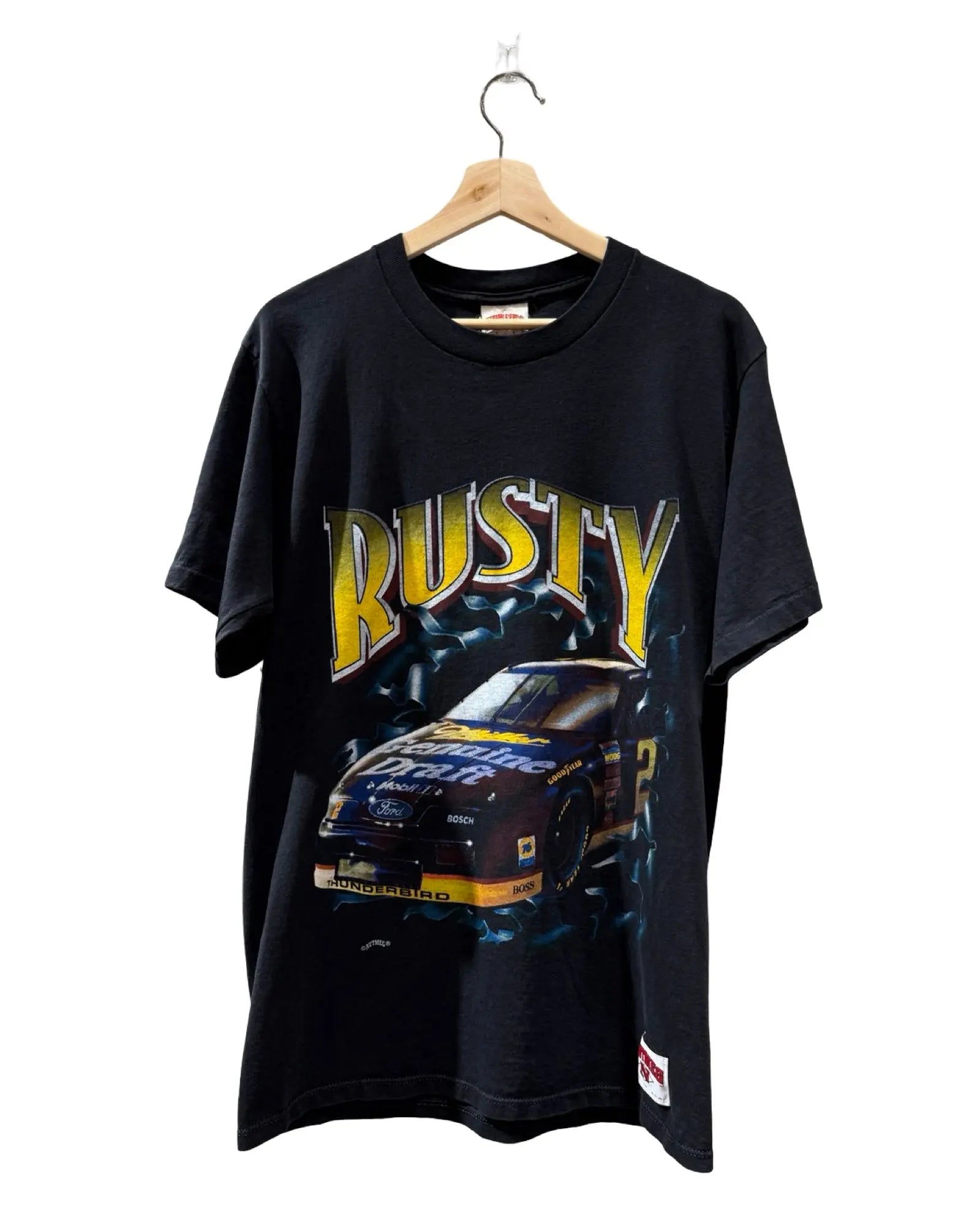 Vintage 90s Nascar Rusty Wallace Breakout Tee KIF Vintage