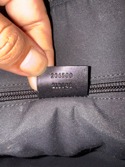 Gucci Diamante Calf Leather Duffle Bag