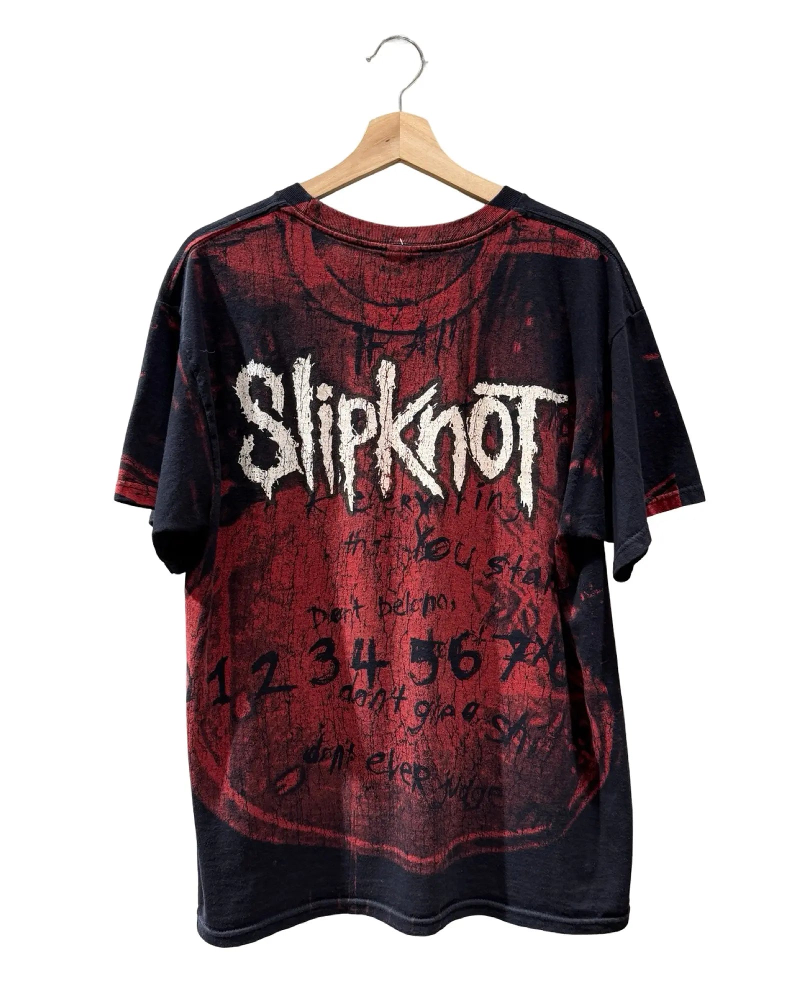 Vintage Slipknot All Over Print Band Tee KIF Vintage