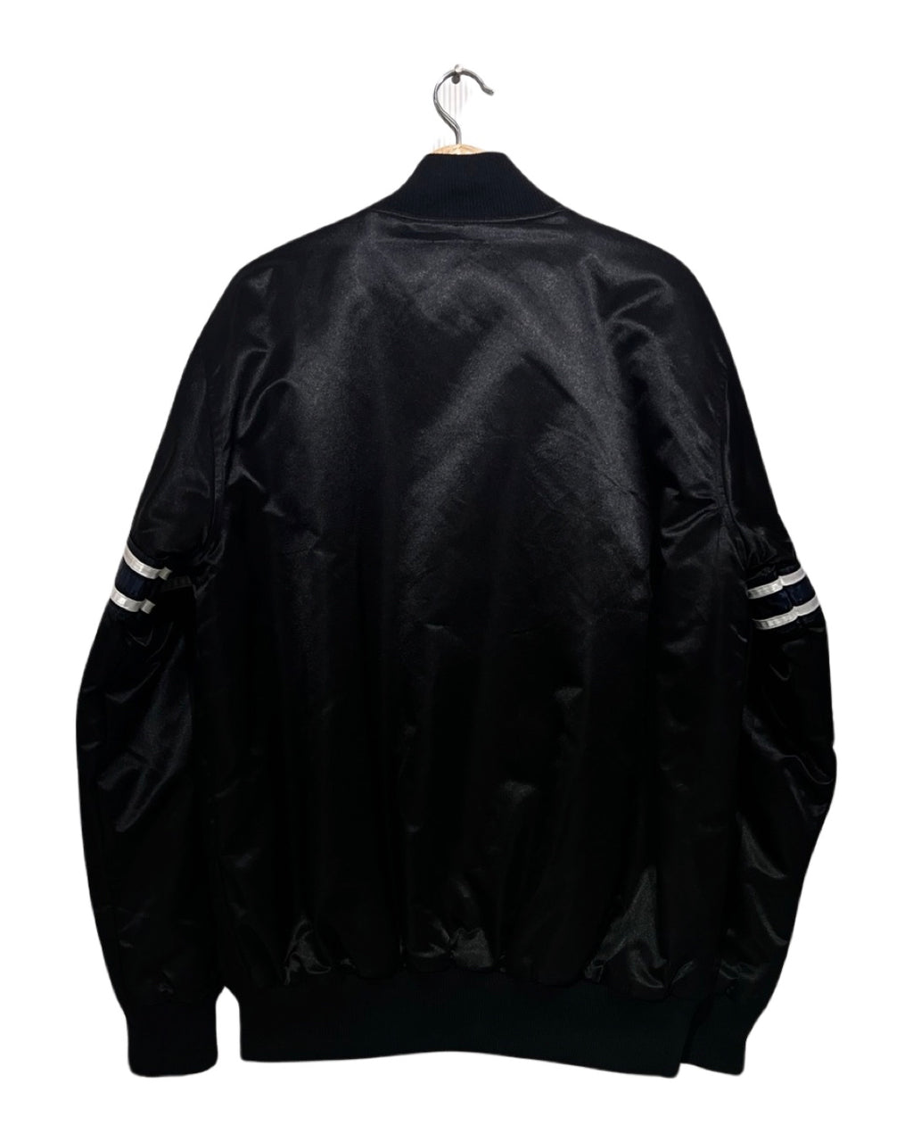 Vintage 90s New York Yankees Starter Black Bomber Jacket KIF Vintage