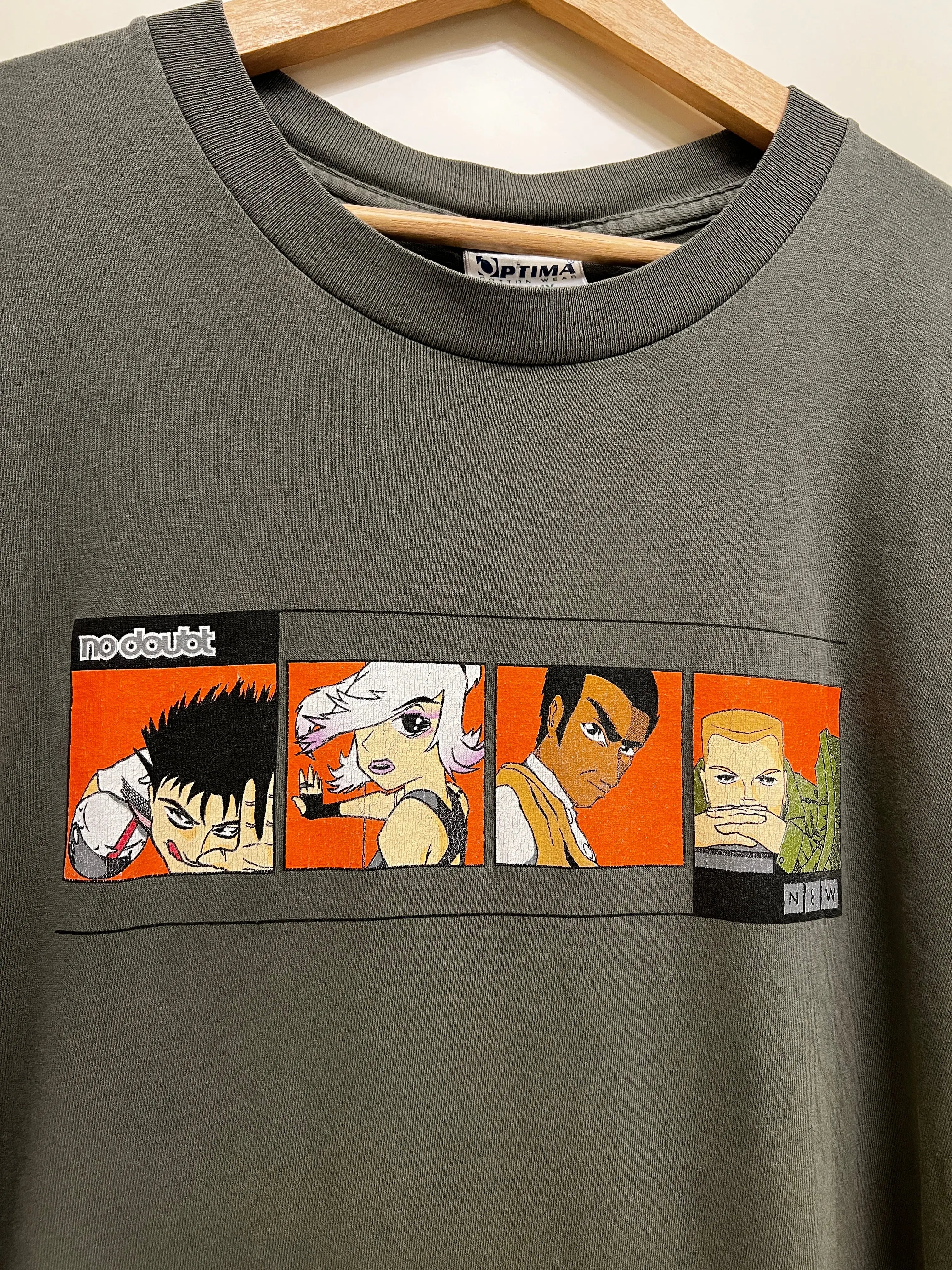 Vintage 1999 No Doubt New Anime Promo Tee KIF Vintage