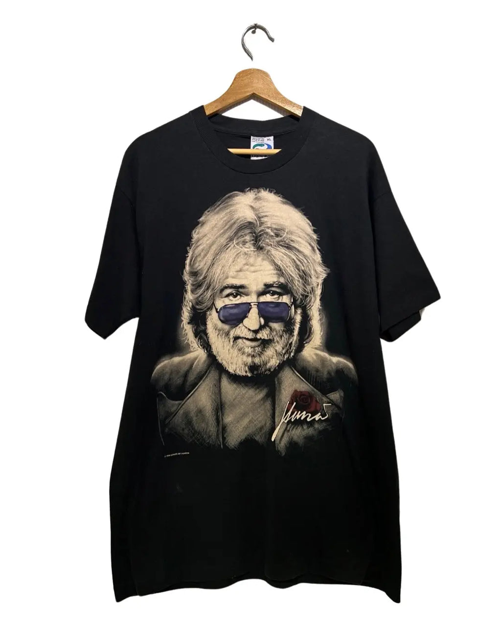 Vintage 1995 Jerry Garcia Grateful Dead Memorial Tee KIF Vintage