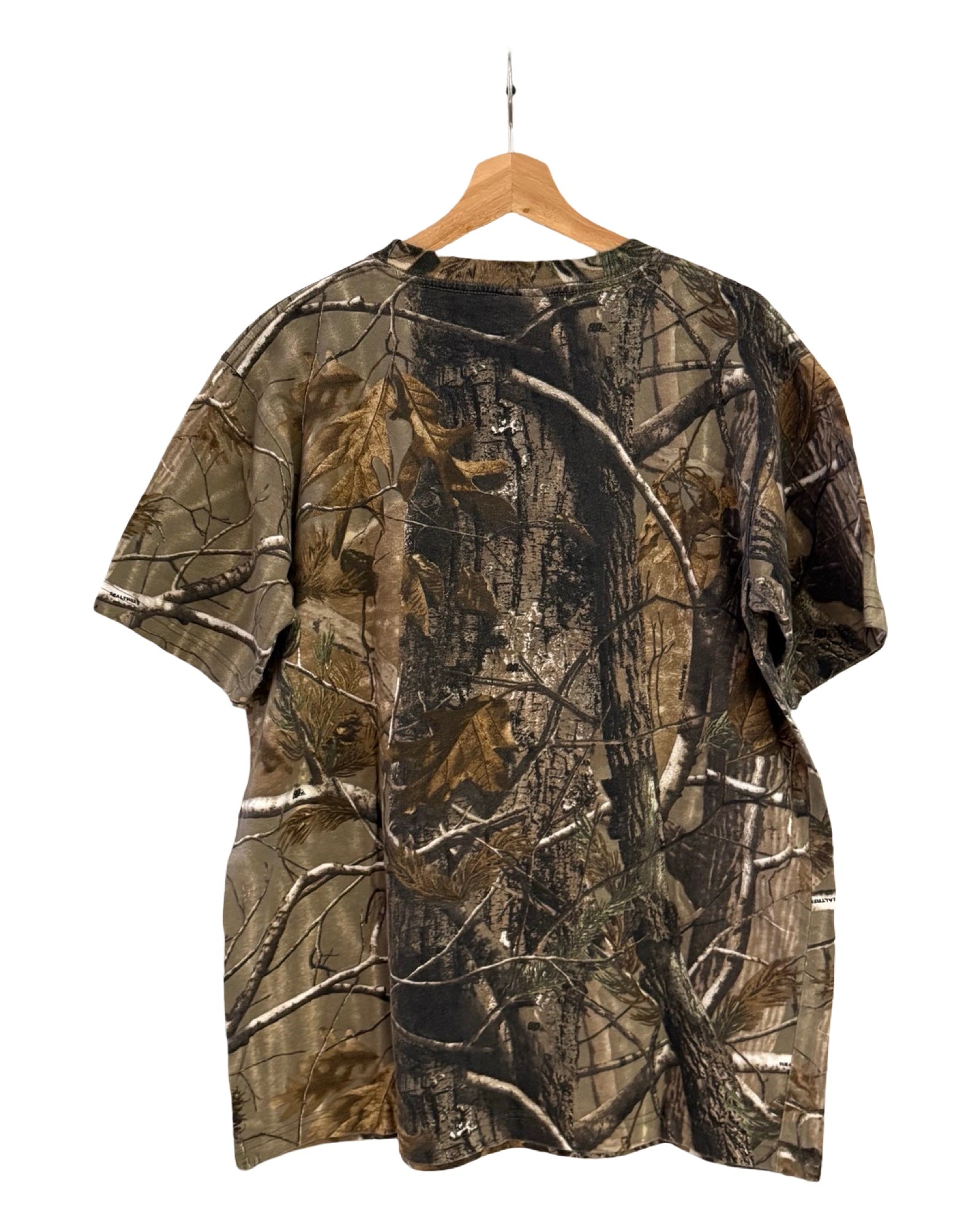 Vintage y2k Nascar Kevin Harrick Real Tree Camo Tee